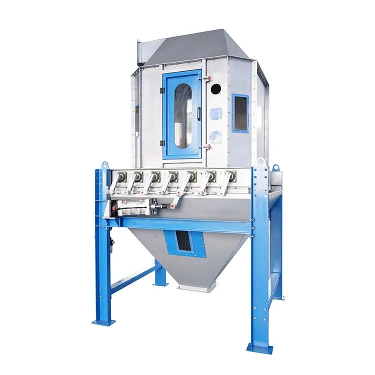 Μηχάνημα ψύξης pellet τροφοδοσίας